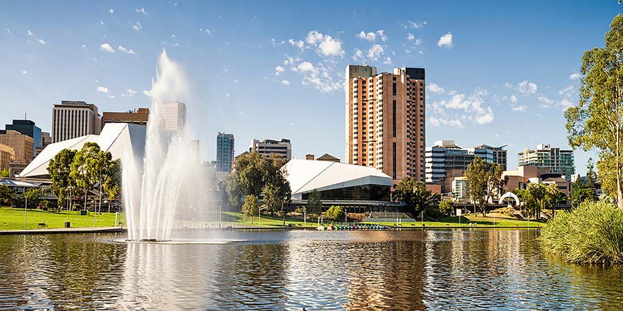 Arrival in Adelaide